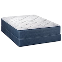Twin Firm Pocketed Coil Mattress and Universal High Profile Foundation