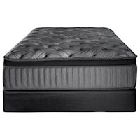 Restonic King Kendall Plush Hybrid Euro Top Mattress