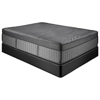 Restonic Queen Nicole 4" Plush Hybrid Euro Top Mattress & Foundation