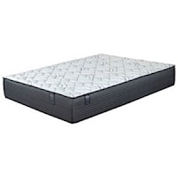 Queen 14" Firm Two Sided Pocketed Coil Mattress and Basic Adjustable Base