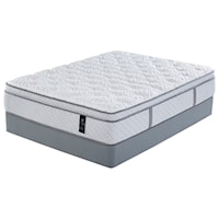 Twin Extra Long Euro Top Mattress and Scott Living Universal High Profile Foundation