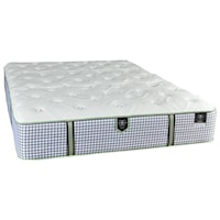 Twin Extra Long Firm Pocketed Coil Mattress and Surge Adjustable Base with Massage