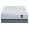 Restonic Juniper Plush Full Pocketed Coil Mattress Set