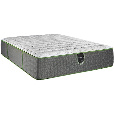 Queen Extra Firm Hybrid Mattress and Surge Adjustable Base with Massage