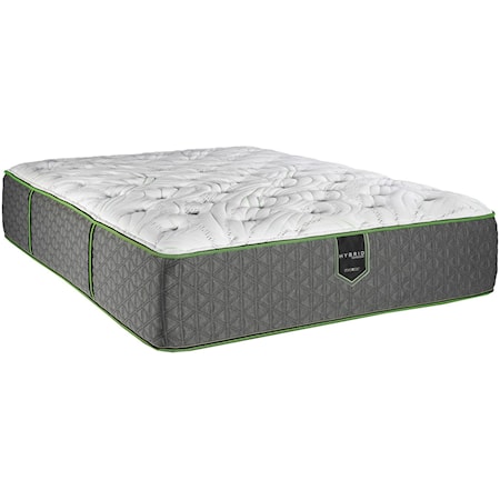 Queen Luxury Firm Hybrid Mattress and Caliber Adjustable Base
