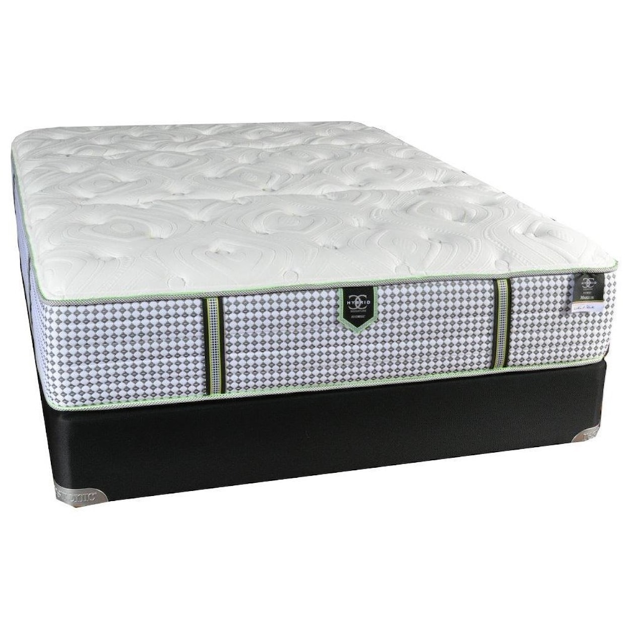 Restonic Marquis Plush King Pocketed Coil Mattress Set