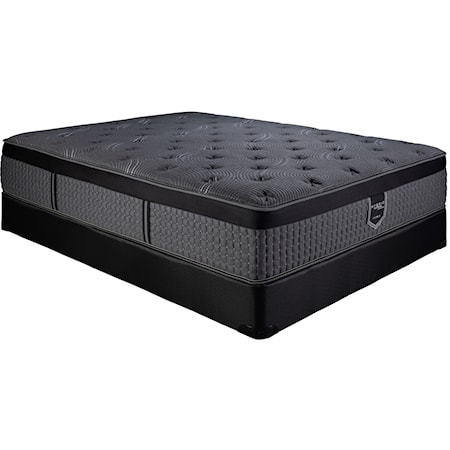 Full 15" Firm Hybrid Mattress and Supreme 5" Low Profile Foundation