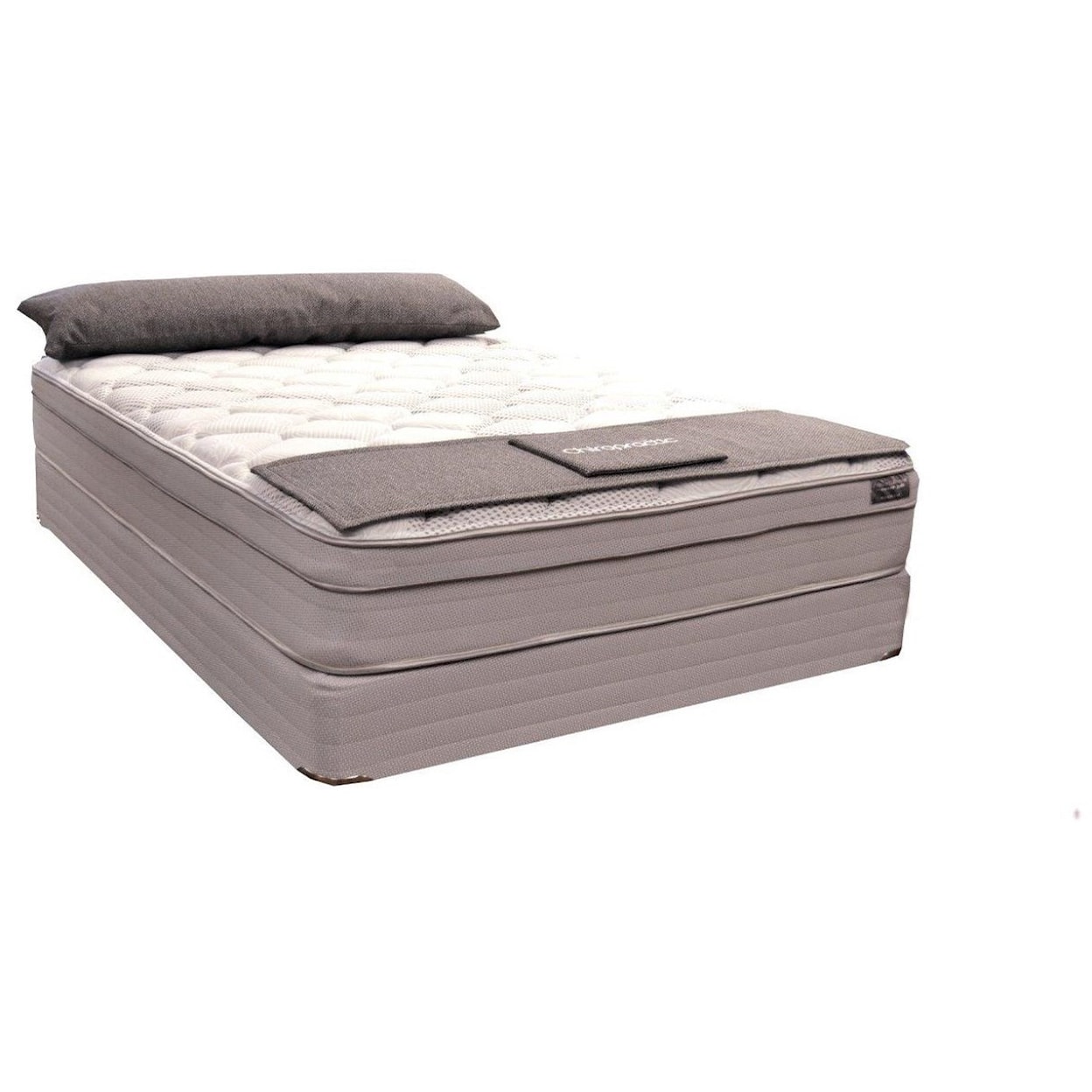 Johnson City Bedding Nolichuckey Euro Top Twin Euro Top Mattress Set