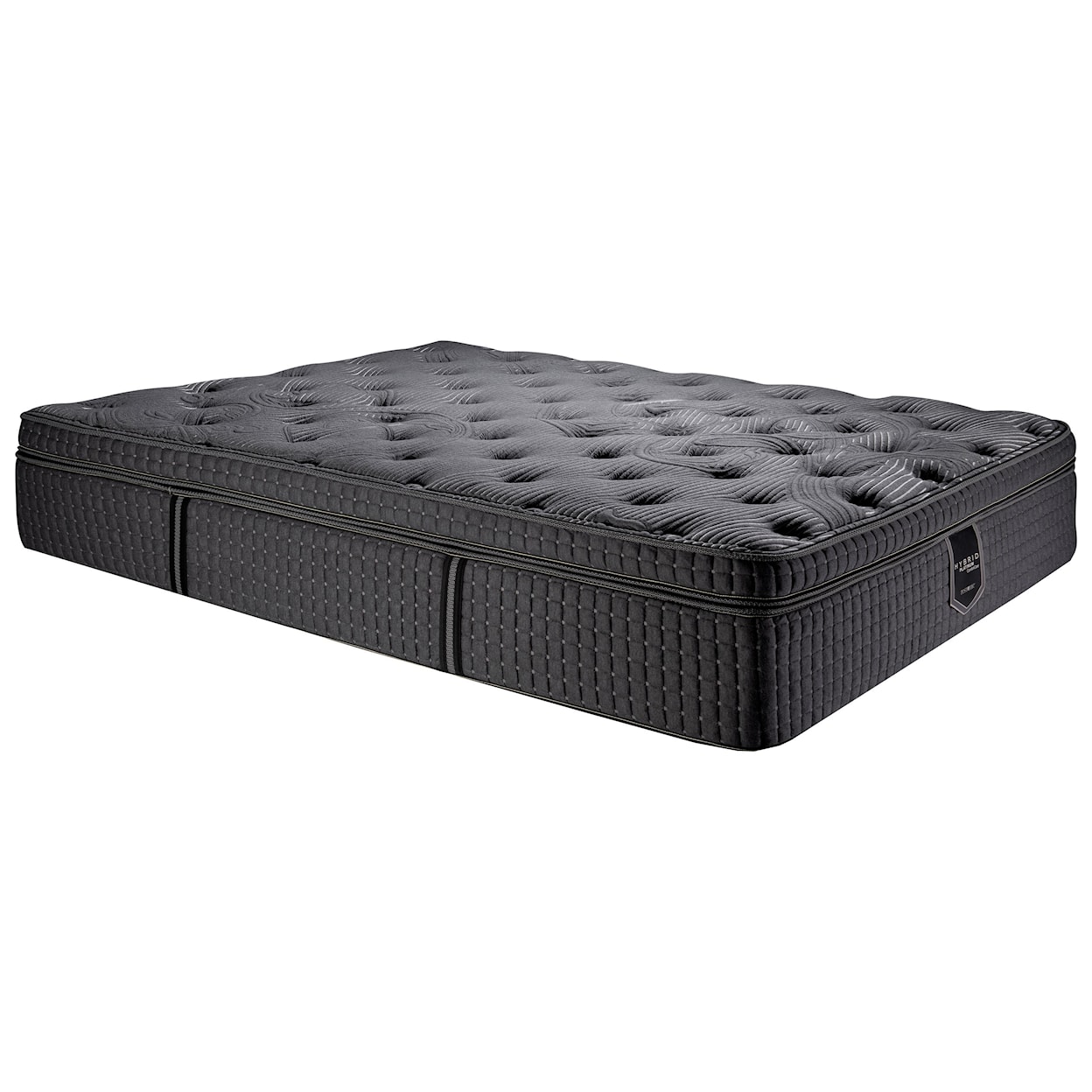 Restonic Paris Box Top Plush Hybrid King 16 1/2" Plush Box Top Hybrid Mattress