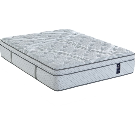 Full Euro Top Pocketed Coil Mattress and Power Base with Whisper High-Performance Motor