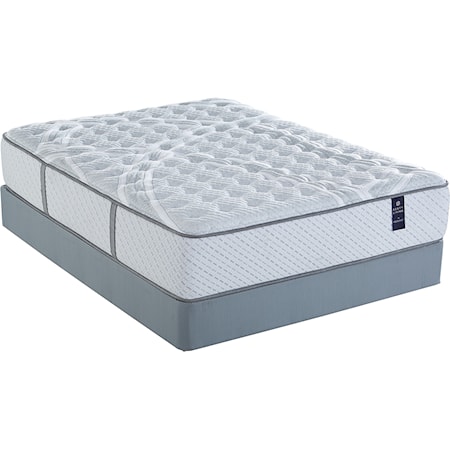 Full Firm Pocketed Coil Mattress and High Profile Foundation