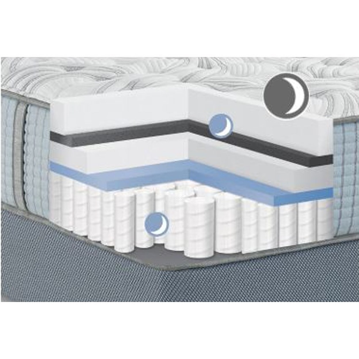 Restonic SL Hybrid SS Bed-in-a-Box Full 12" Hybrid Mattress