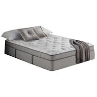 Queen 13 1/2" Hybrid Euro Top Mattress and Ease 3.0 Adjustable Base