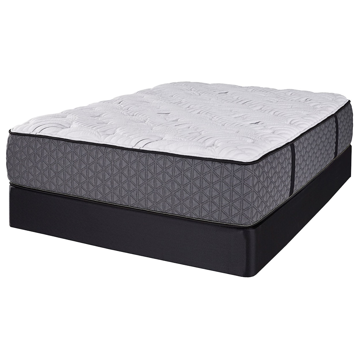 Restonic Stratford Plush 2 Sided King Plush 2-Sided Mattress Set