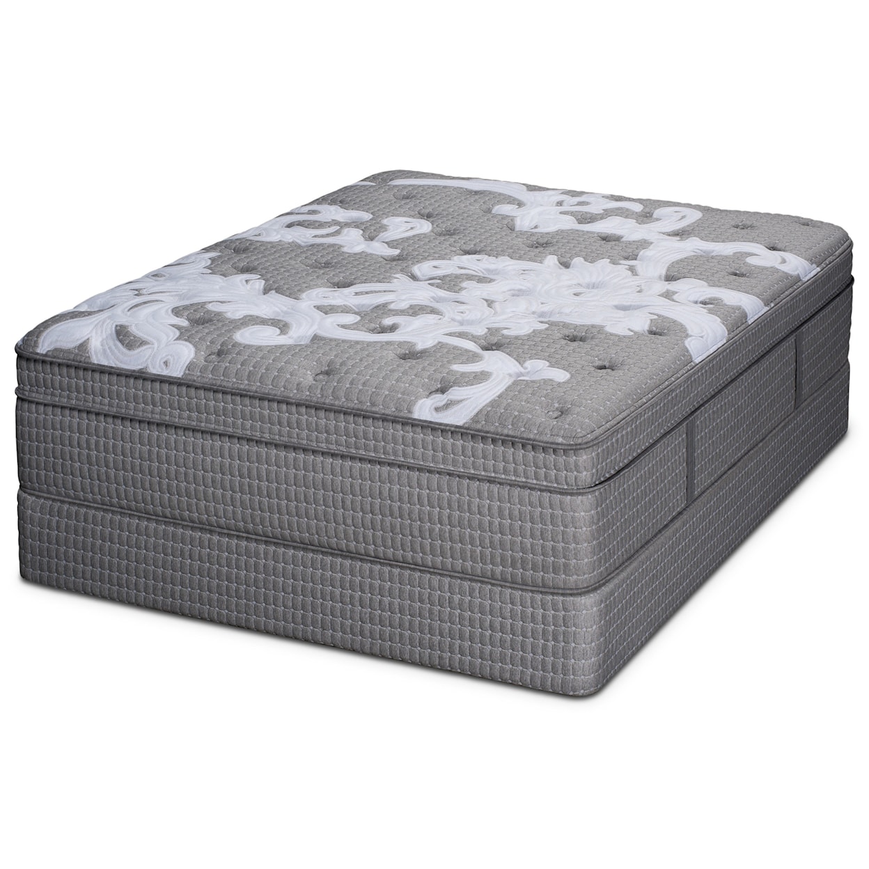 Restonic Sunlight ET Queen Pocketed Coil Mattress Set