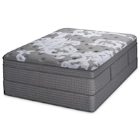 Twin XL Euro Top Pocketed Coil Mattress and Foundation