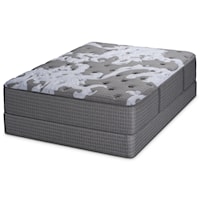 California King Threshold Pocketed Coil Mattress and Foundation