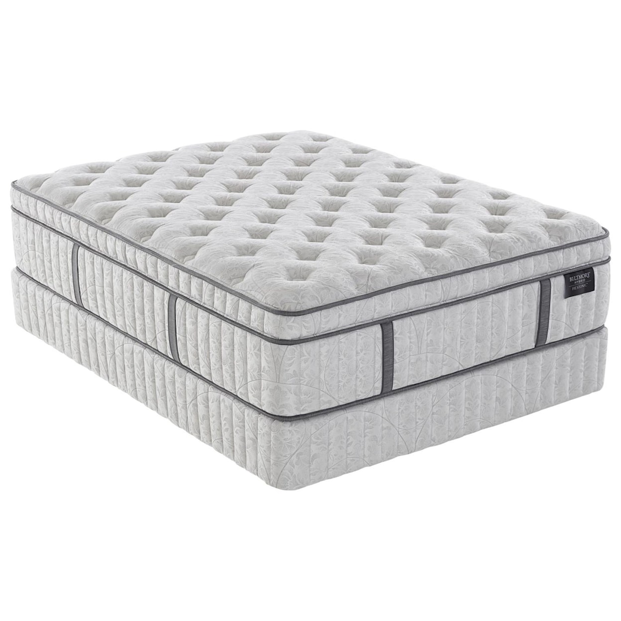 Restonic Biltmore Ventana Euro Top Full 18" Euro Top Mattress Set