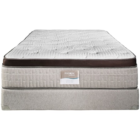 King 15" Firm Euro Top Latex Mattress Set