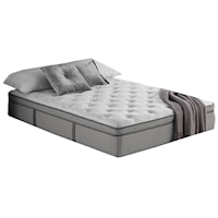 Queen 13 1/2" Euro Top Hybrid Mattress and Ease 3.0 Adjustable Base