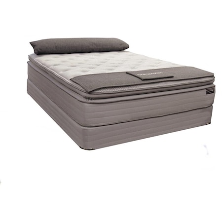 Twin Pillow Top Pocketed Coil Mattress Set