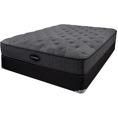 Full Cushion Firm Pocketed Coil Mattress and All Wood Foundation