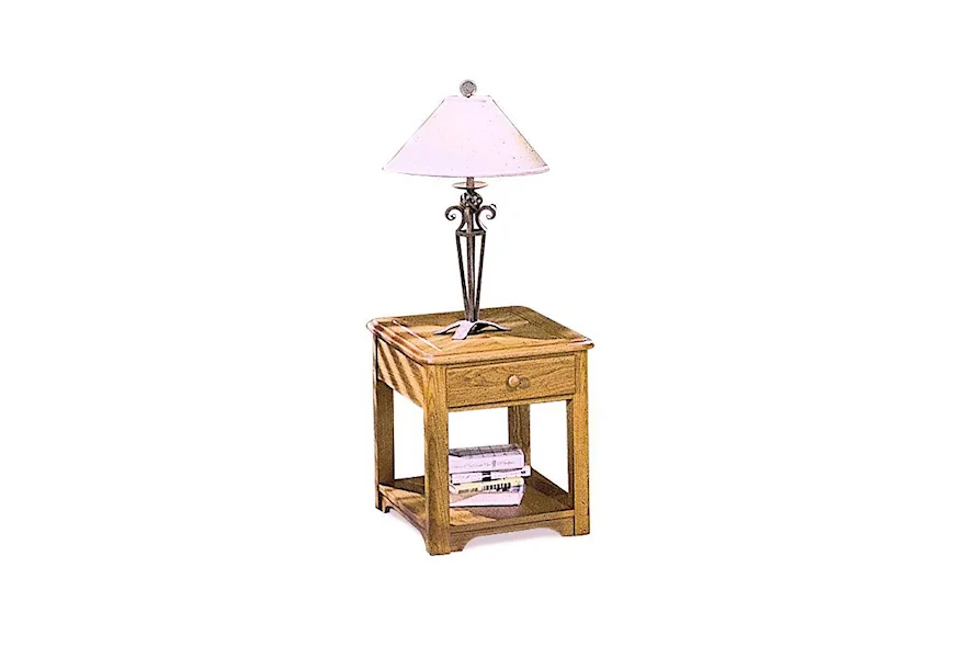 Advantage Drawered End Table by Riverside Furniture at Howell Furniture