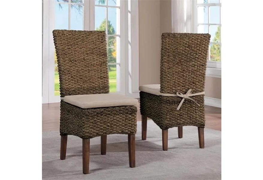 36965 WOVEN SIDE CHAIR by Riverside Furniture at Furniture Fair - North Carolina