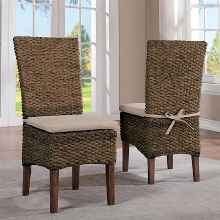 WOVEN SIDE CHAIR