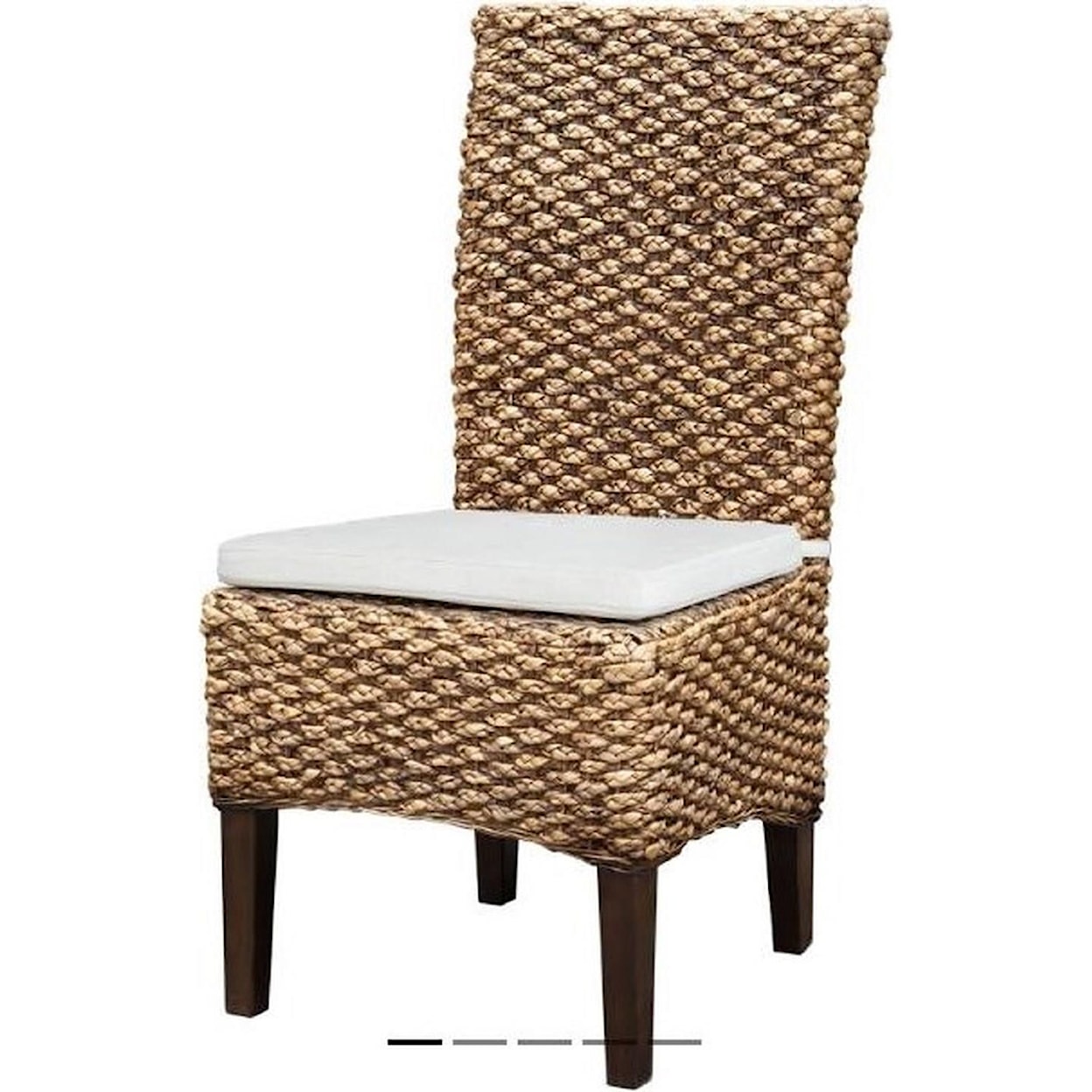 Riverside Furniture Aberdeen Dining table with Woven Side Chairs