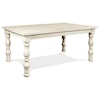 Riverside Furniture Aberdeen Dining table with Woven Side Chairs