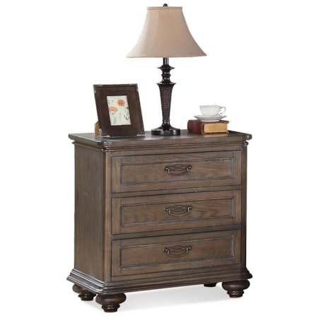Three Drawer Nightstand