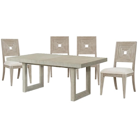 Rectangle Table and Chairs