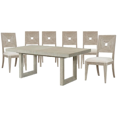 Rectangle Table and Chairs