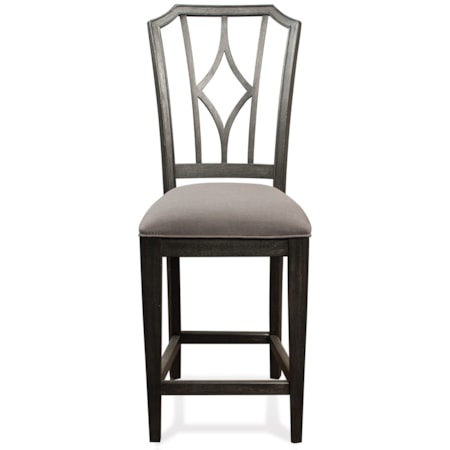 Uph Stool Diamond Bk