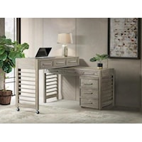 Swivel Desk, Mobile File Unit & Desk Chair