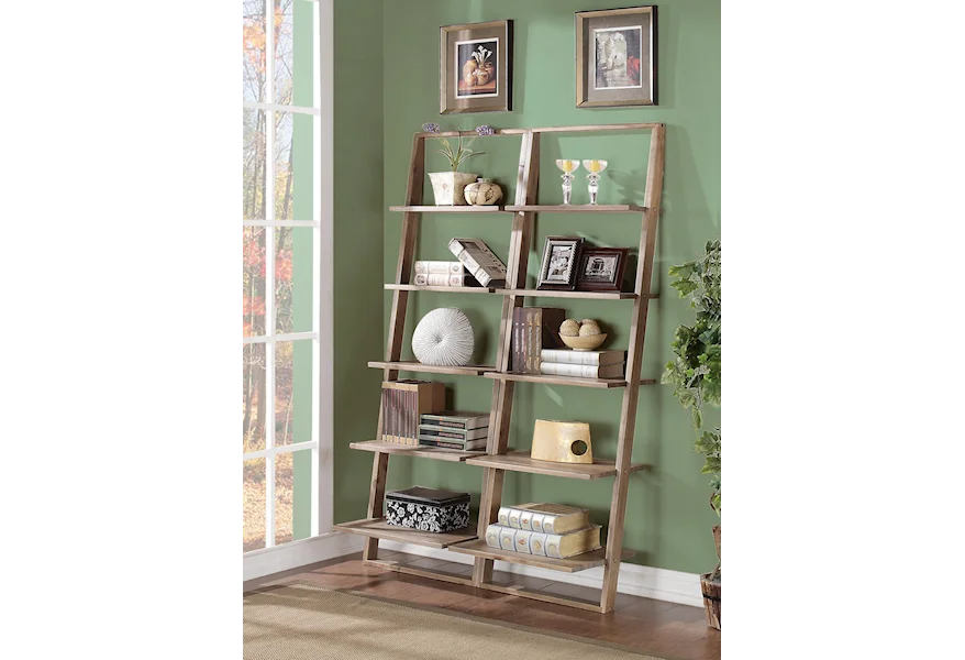 Lean Living Leaning Bookcase Set by Riverside Furniture at Sheely's Furniture & Appliance