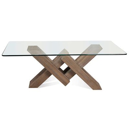 Cocktail Table-Glass Top