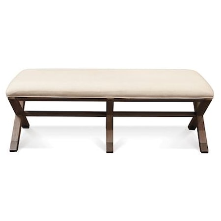 50-Inch Upholstered Bed Bench