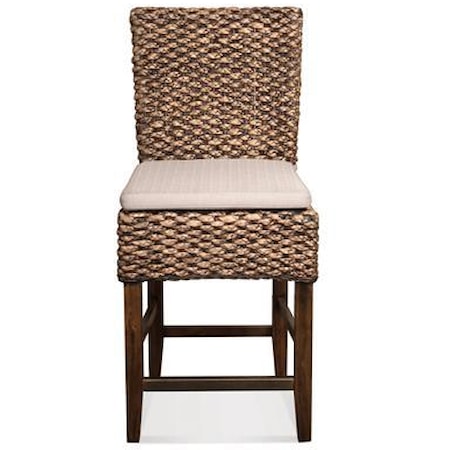 WOVEN COUNTER STOOL 2IN