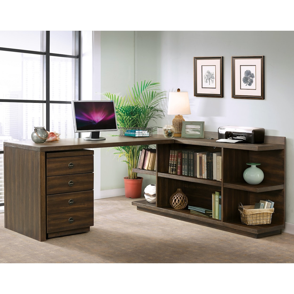 Riverside Furniture Perspectives L Shape Desk