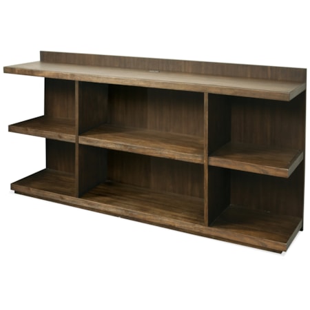 Peninsula Bookcase Desk