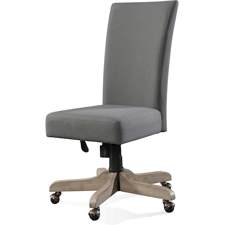 Upholstered Back Desk Chair
