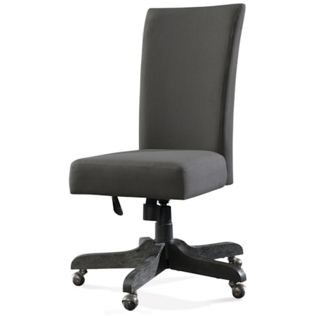Upholstered Back Desk Chair
