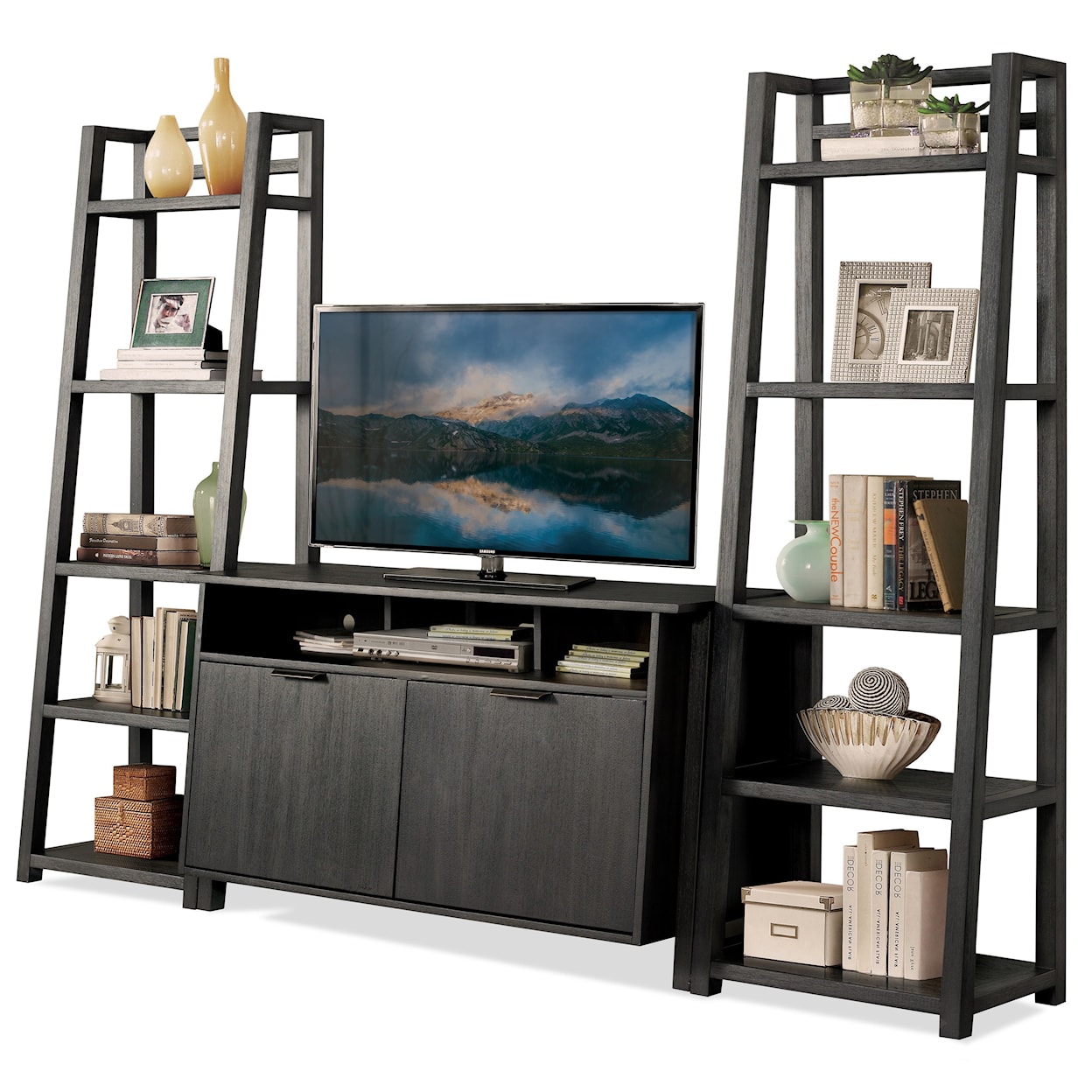 Riverside Furniture Perspectives Entertainment Wall Unit