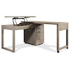 Riverside Furniture Prelude Swivel Lift-top L-desk