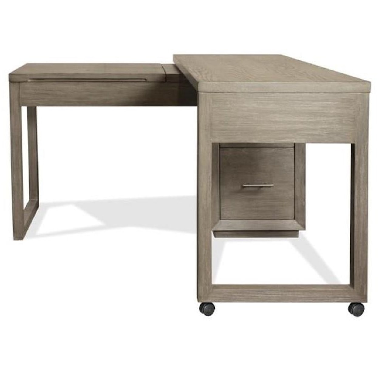 Riverside Furniture Prelude Swivel Lift-top L-desk