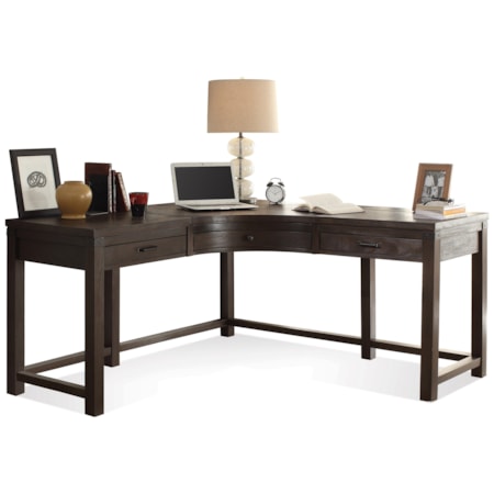 Curved Corner Desk