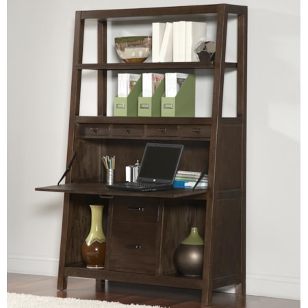 Canted Computer Desk