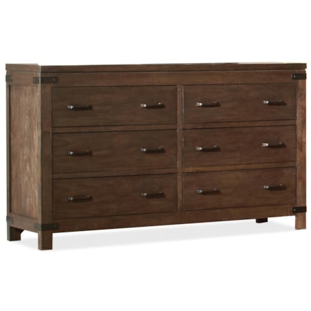 6 Drawer Dresser